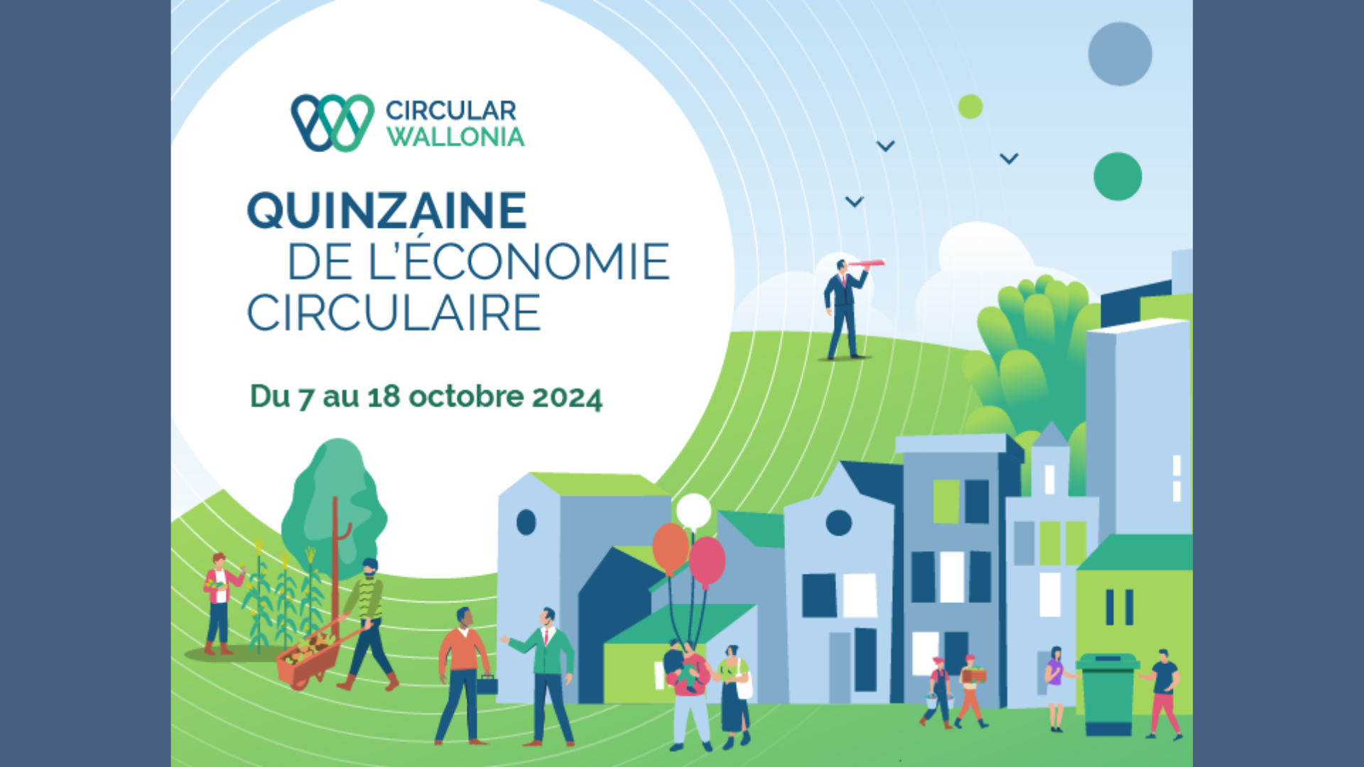 La 3ème édition de la Quinzaine de l’économie circulaire se profile : découvrez le programme !