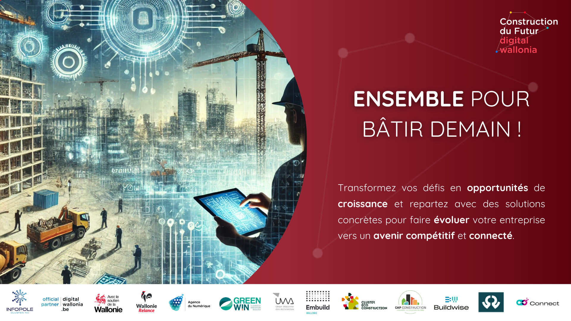 Ensemble pour bâtir demain : participez à l’événement annuel de Construction du Futur !