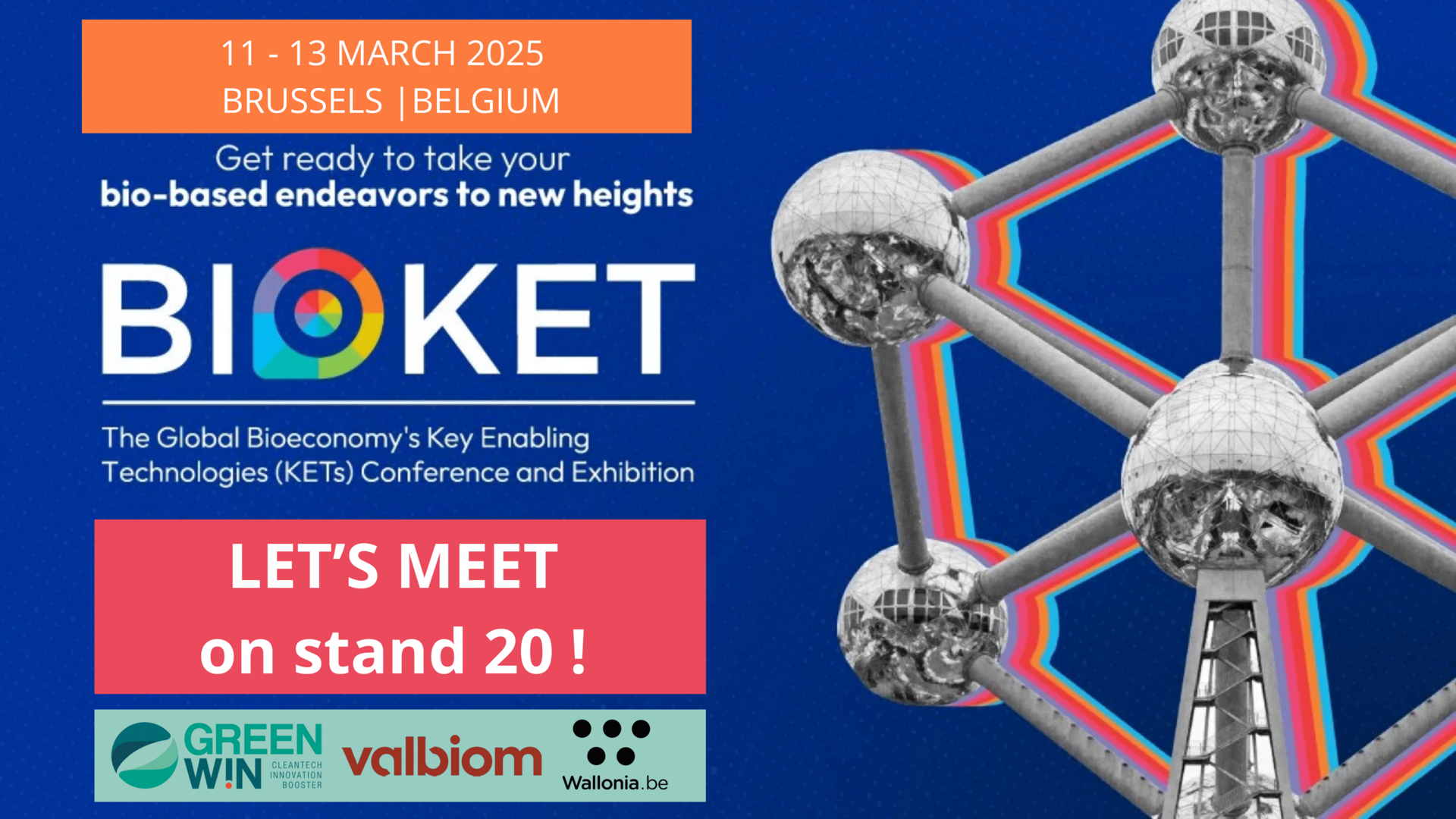 BIOKET 2025: GreenWin at the heart of innovation in the bioeconomy in Brussels!