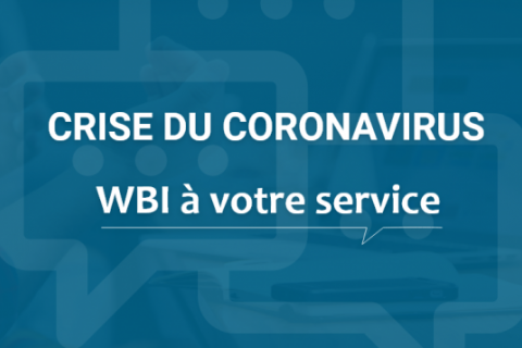 WBI - Wallonie Bruxelles International: à vos côtés, face à la crise du coronavirus