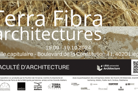 GreenWin recommande une expo incontournable sur les architectures bio-sourcées: TERRA FIBRA