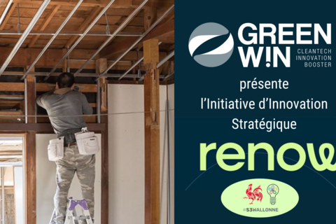 GreenWin présente ReNOW, Initiative d'Innovation Stratégique, dédiée à la rénovation du bâti wallon.