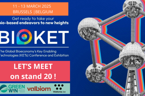 BIOKET 2025: GreenWin at the heart of innovation in the bioeconomy in Brussels!